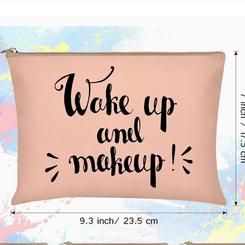 Wake up and makeup  (makeup bag 💄)